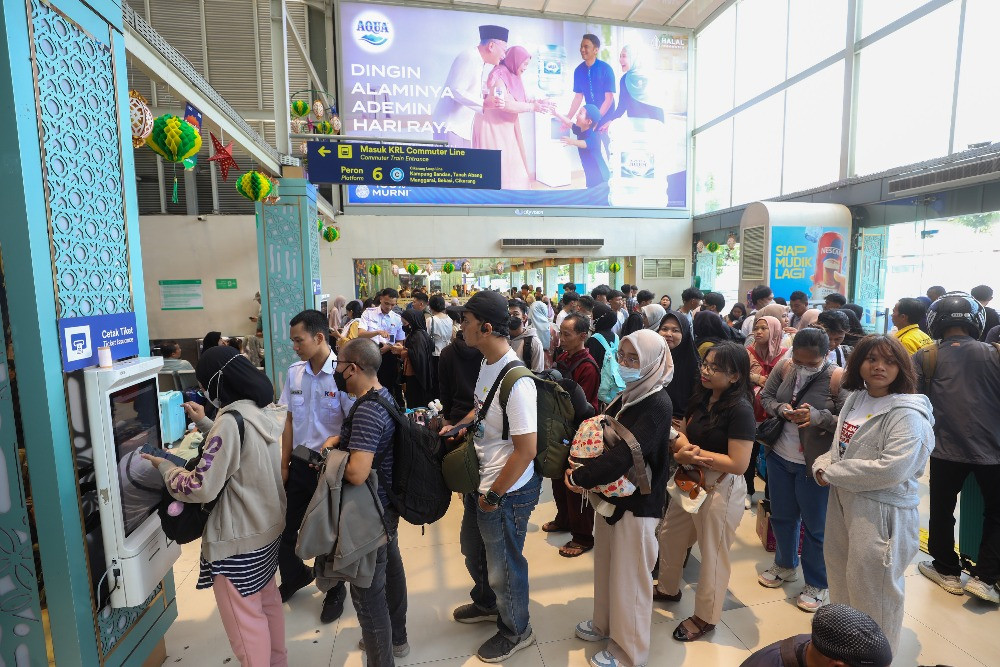 Arus balik tinggi, penjualan tiket Lebaran KAI tembus 4,7 juta
