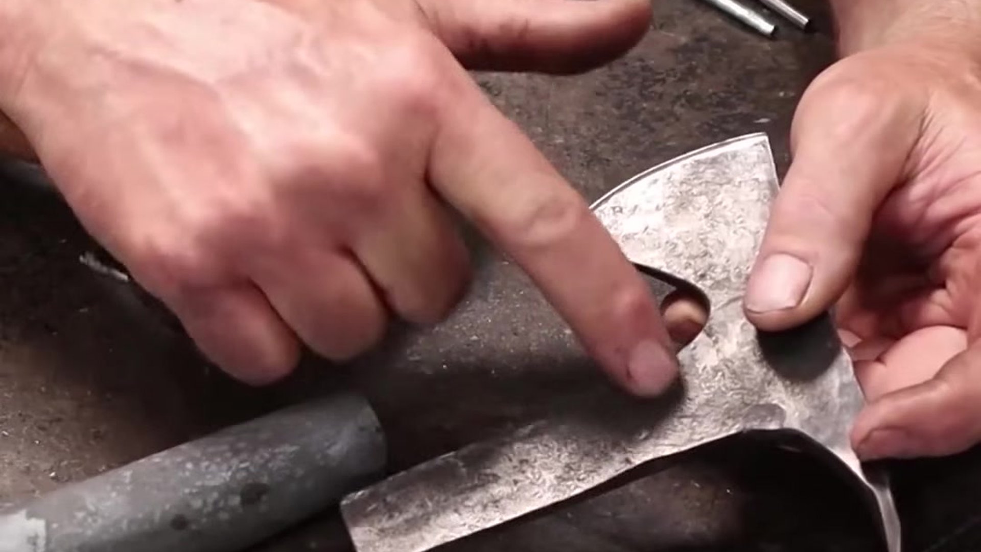 Adapting a handle for a weed whacker