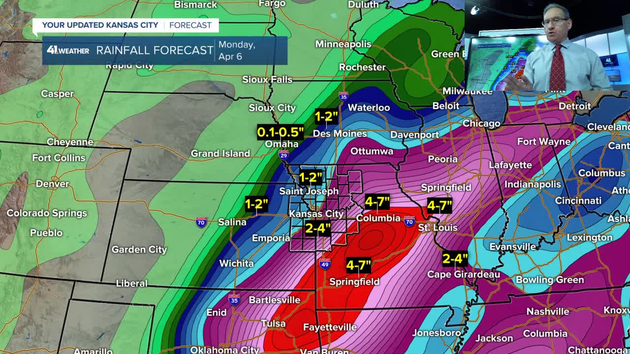 KSHB 41 weather blog | Windy warming trend then increasing rain, T ...