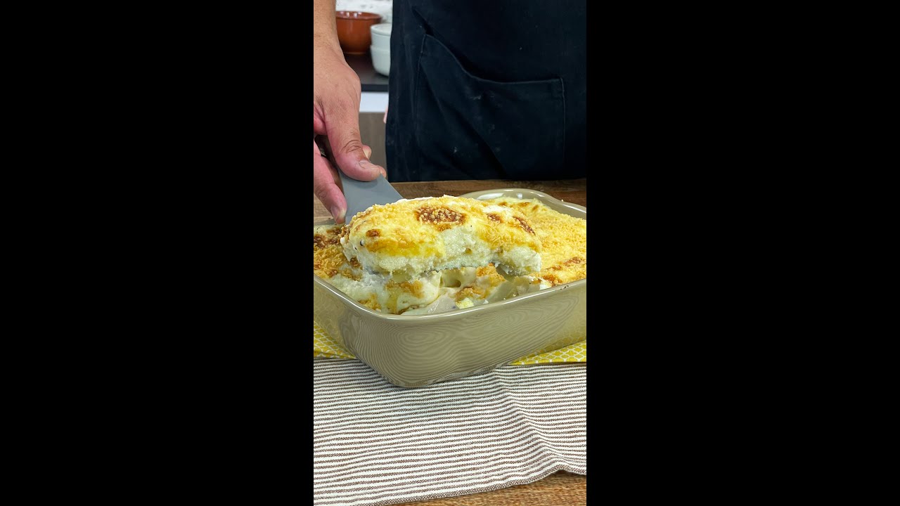 Cannelloni fácil com massa de lasanha crua: receita rápida e molho ...