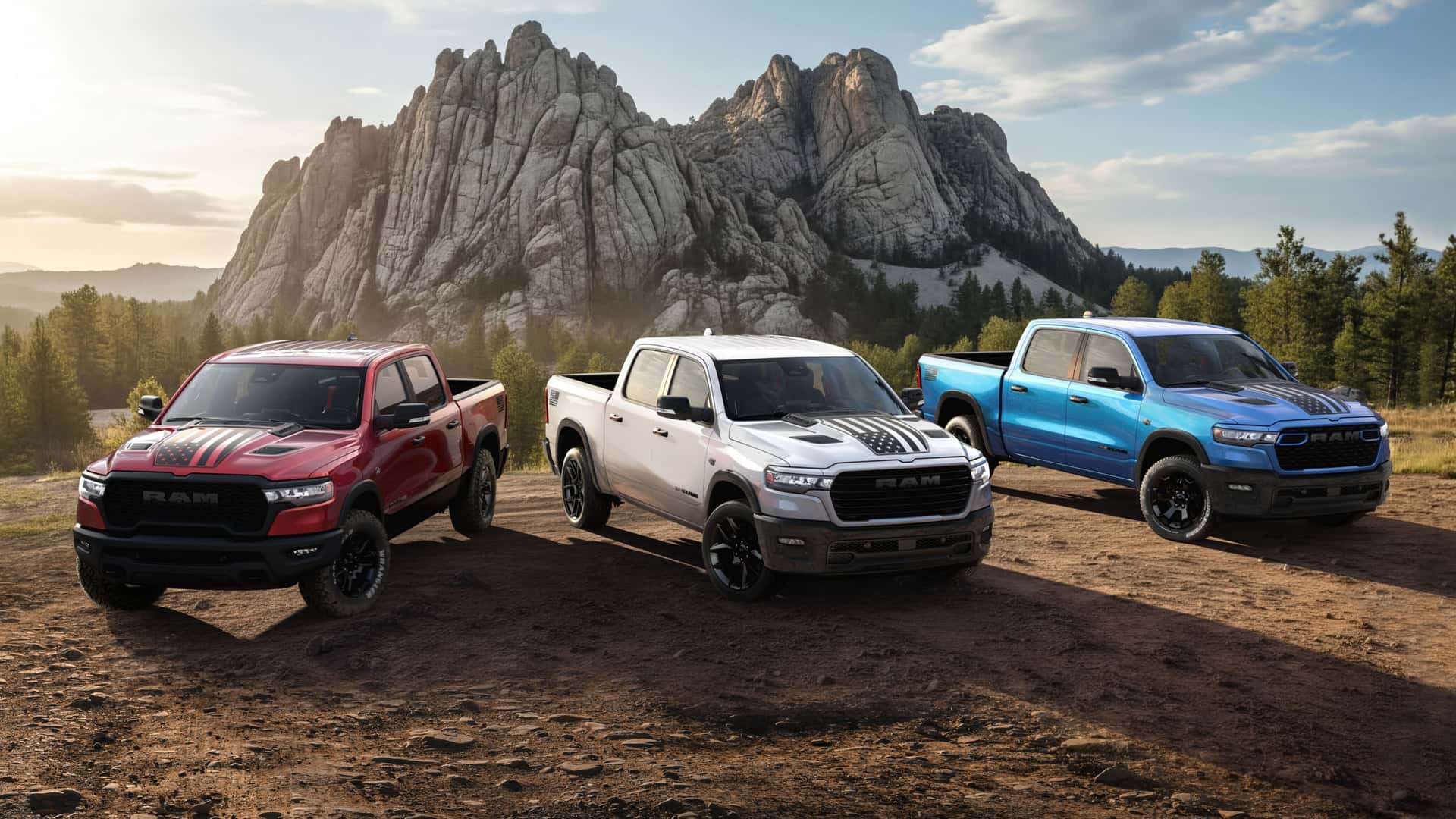 Ram celebrates America with three special edition trucks