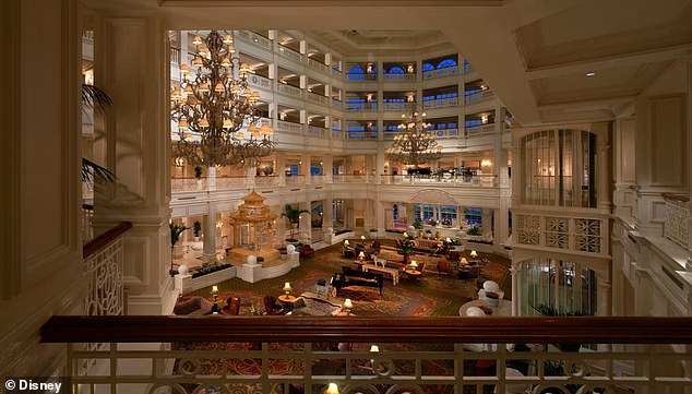 The hotel's simple theming just didn't excite me much - the Victorian-style resort was inspired by Florida's late 1800s 'Palm Beach era'