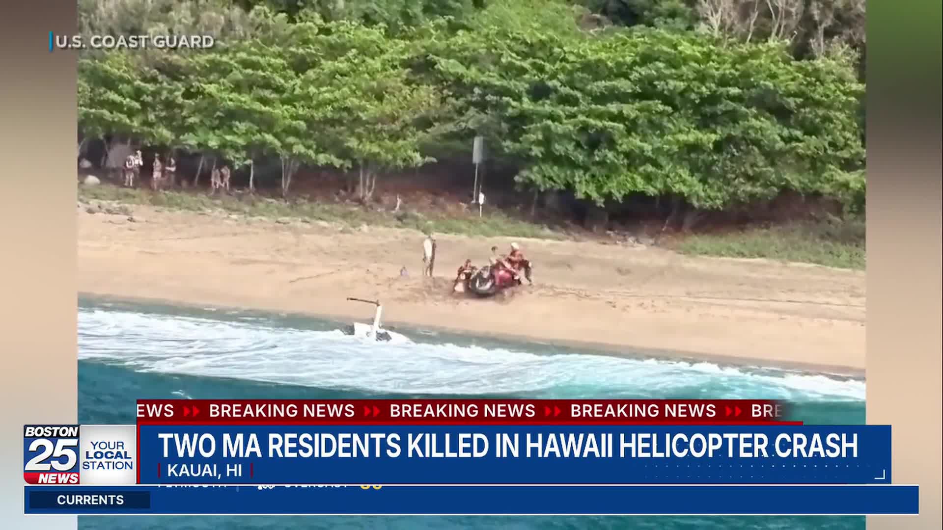 2 from Massachusetts killed in tour company helicopter crash in Hawaii
