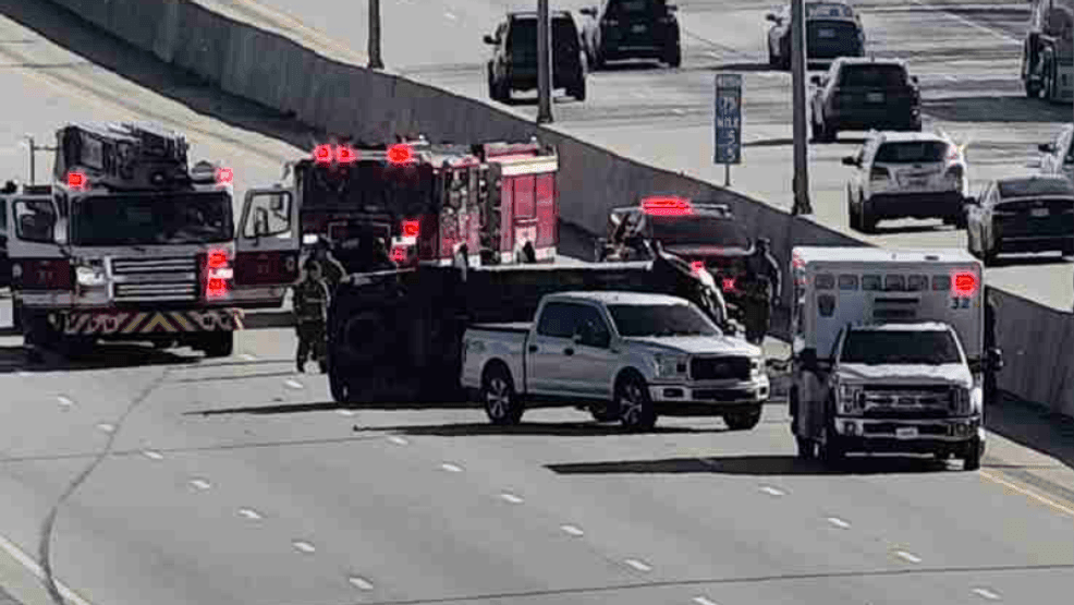 Multiple lanes temporarily closed on I-75 in Cincinnati after car flips ...