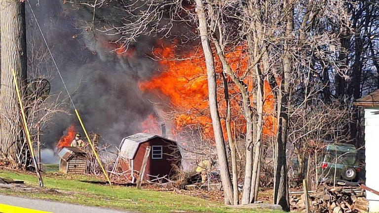 Two people dead after Saturday morning fire at Spring Township home