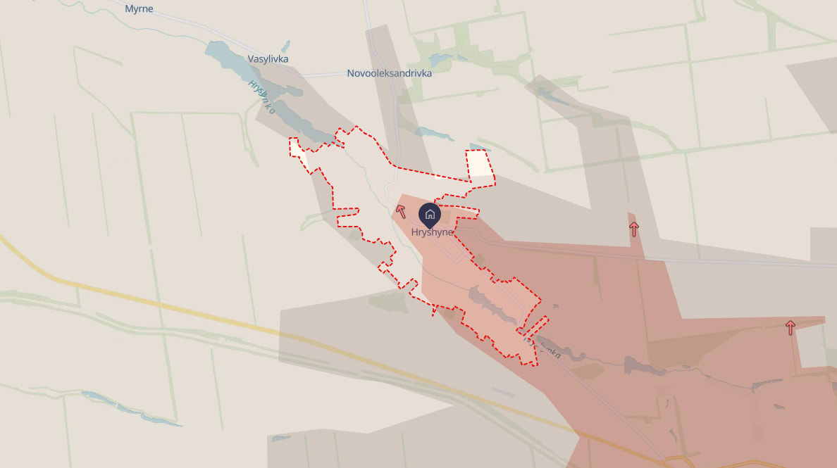 7th Air Assault Corps denies control of Hryshyne: Fighting ongoing in village centre<br>