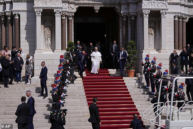 'Quiet' pope denounces widening gap between rich and poor as he arrives ...