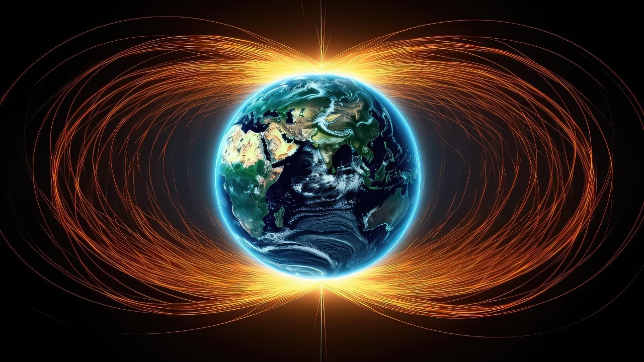 Study suggests Earth’s magnetic field could cut moon-base cosmic rays ...