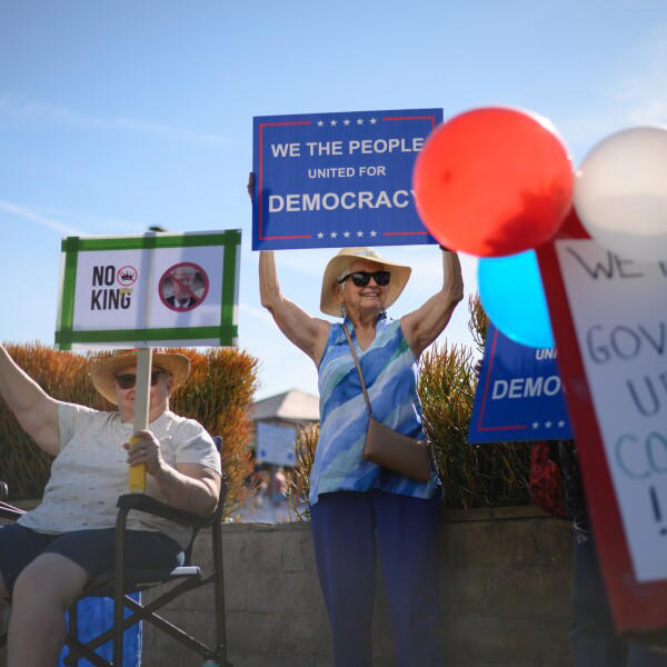 No Kings protests underway across San Diego County, thousands expected ...