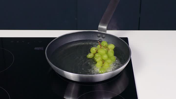 Try crispy fried grapes recipe