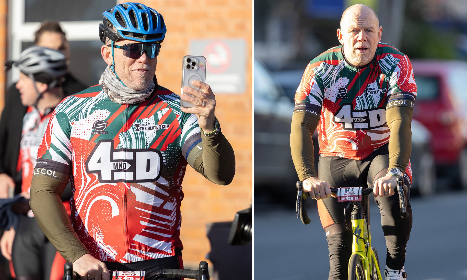 Mike Tindall stands charity bike ride to rugby match for former star Ed ...