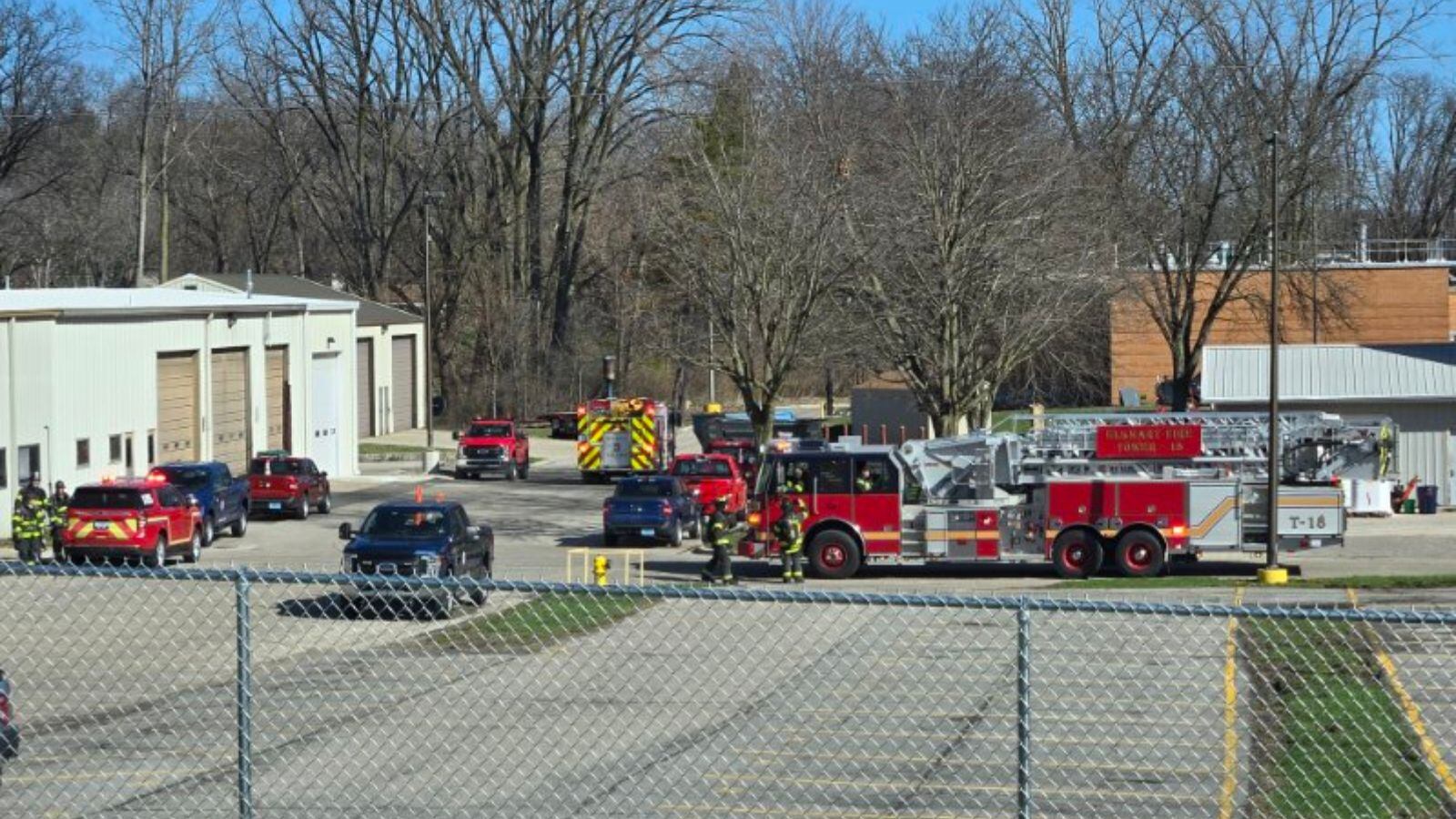 Methane gas explosion at Elkhart water treatment plant