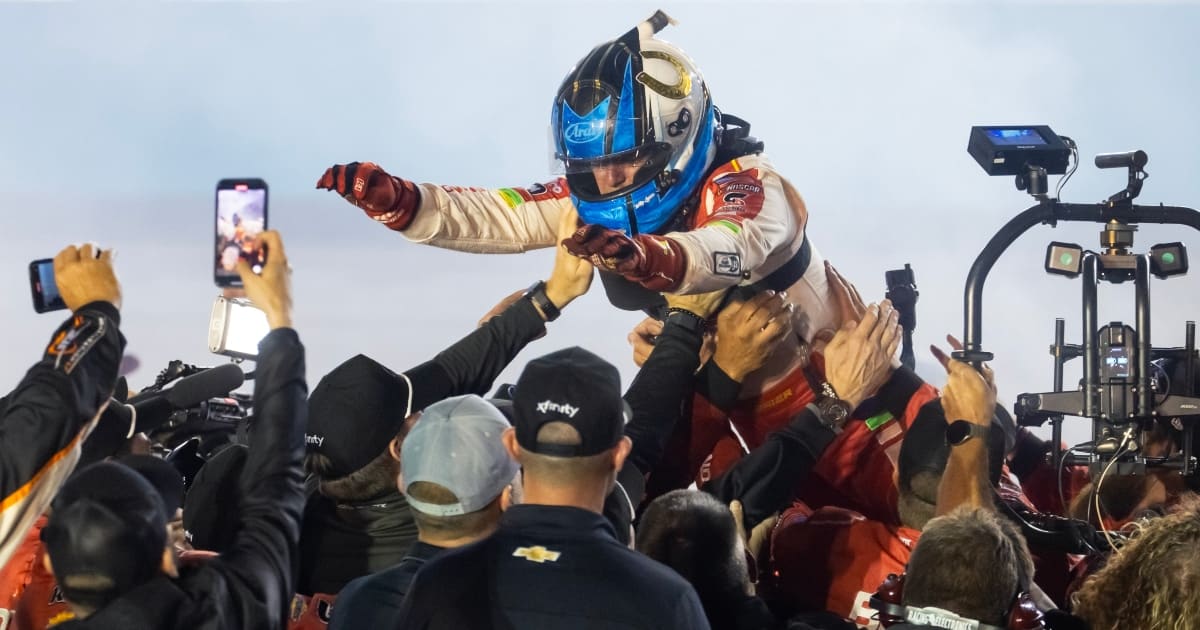 Justin Allgaier wins again, claiming NFPA 250 in NASCAR O’Reilly Auto ...