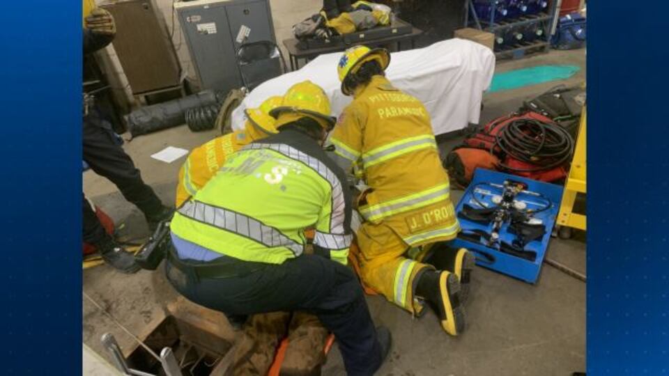 PRT employee rescued after falling into narrow trench at South Hills ...
