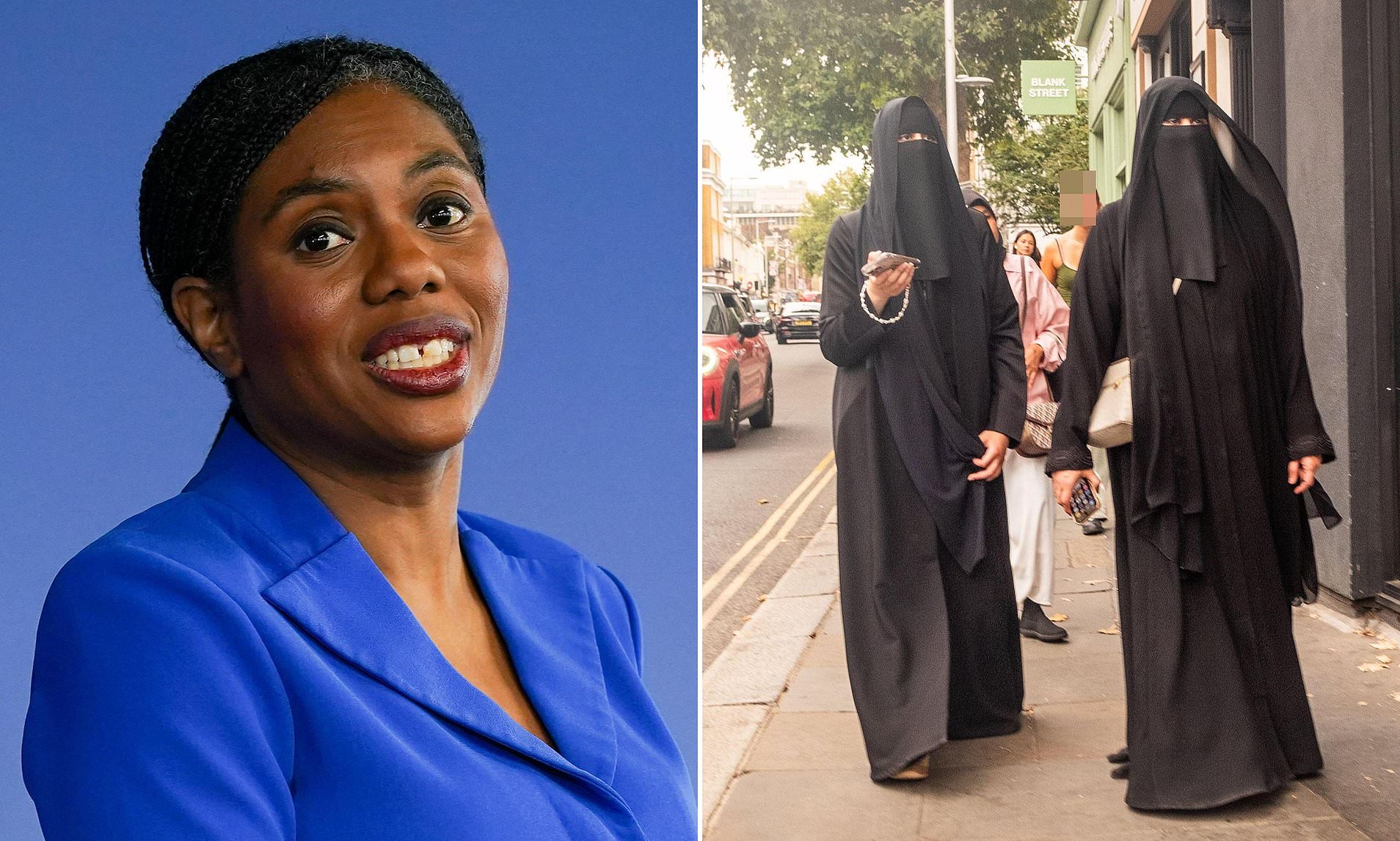 Kemi Badenoch 'considering merits of burka ban to combat Islamic extremism'