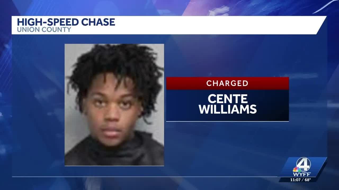 18-year-old arrested after high-speed chase in Union County ends in ...