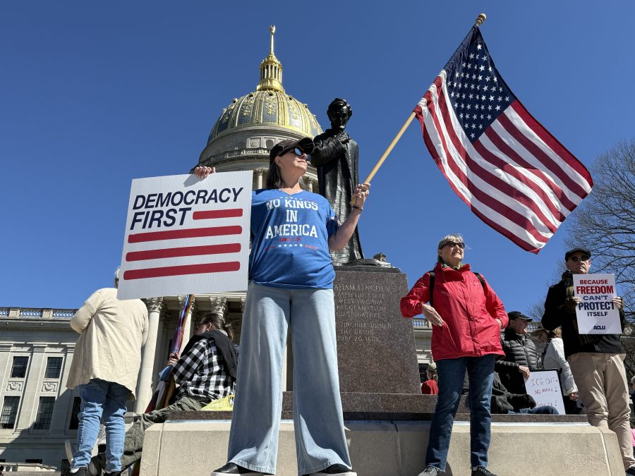 Hundreds attend Saturday’s 'No Kings' rally at West Virginia Capitol