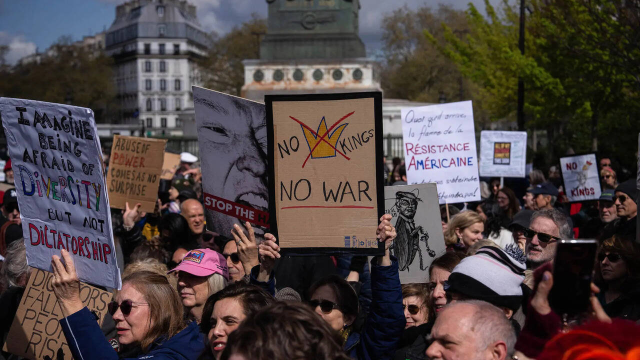 Massive 'No Kings' protests against Trump planned across the US and Europe