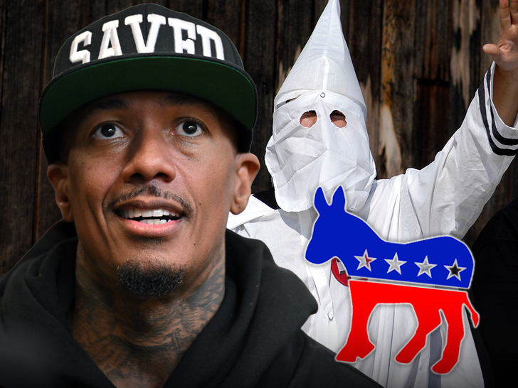 Nick Cannon calls the Democratic Party the 'party of the KKK'