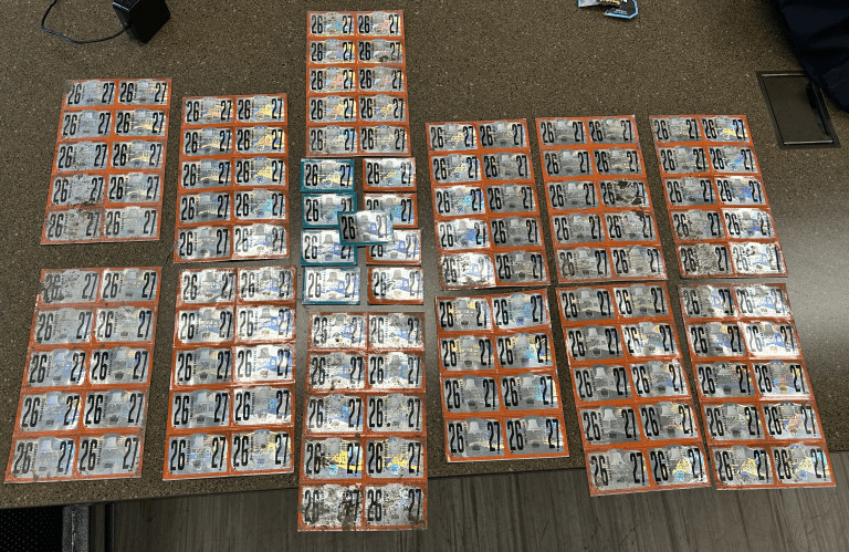 Over 100 fake inspection stickers seized in Lancaster Co. traffic stop