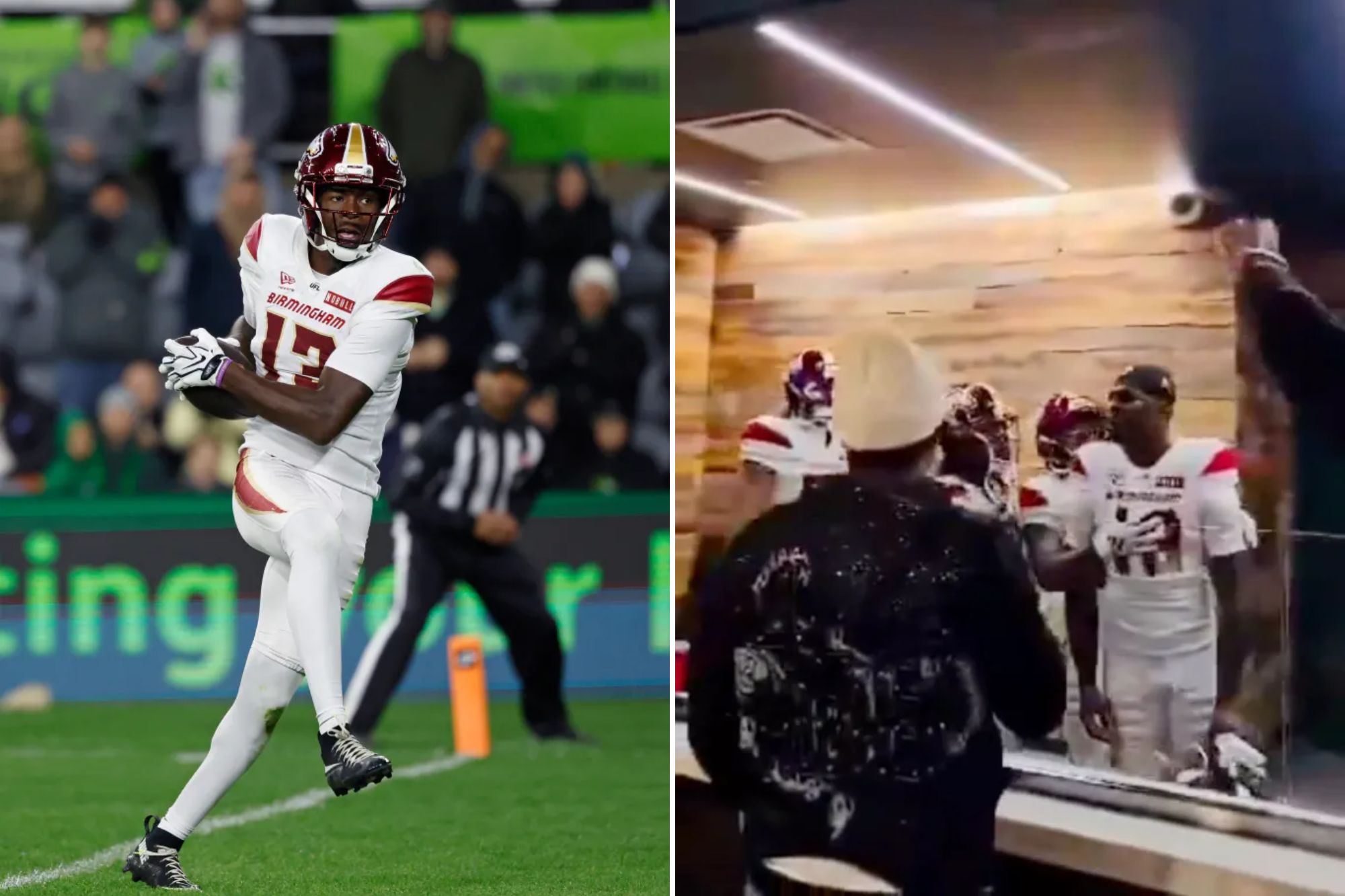 Former Chiefs Super Bowl champ gets into halftime fight with UFL fans ...