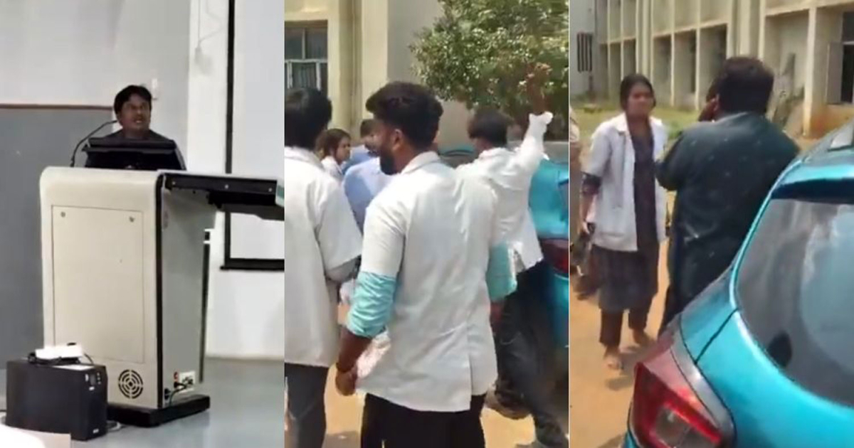 Thầy giáo bị đánh tới tấp vì cầu hôn sinh viên ngay trên lớp học