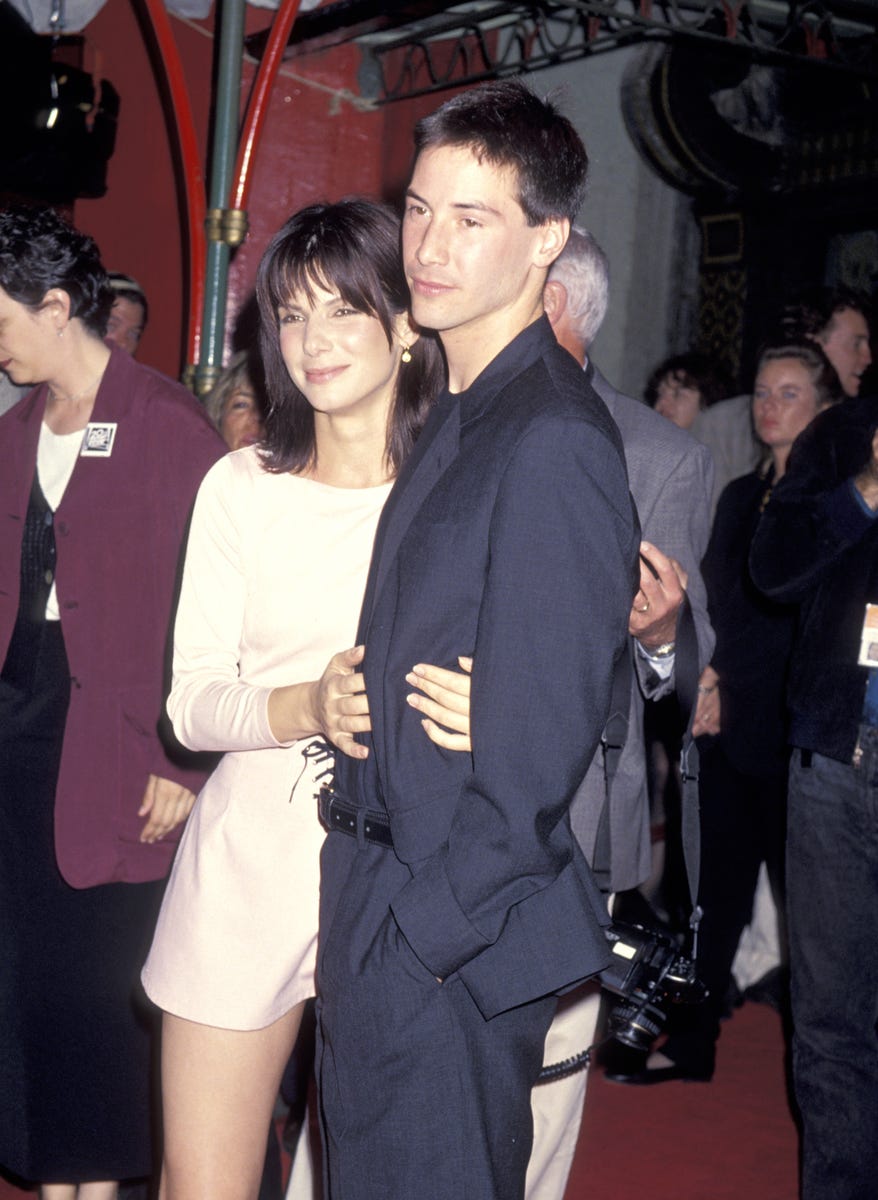 Sandra Bullock, tras conocer a Keanu Reeves: “Era tan guapo y tan dulce ...