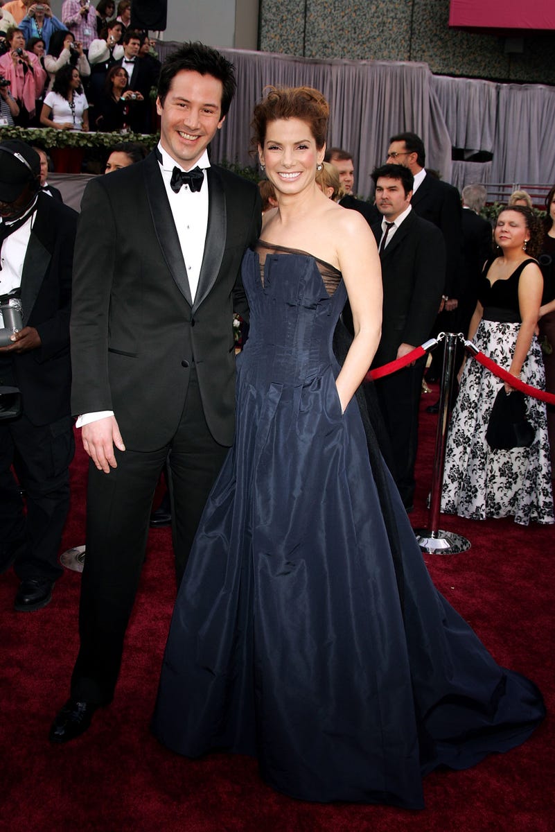 Sandra Bullock, tras conocer a Keanu Reeves: “Era tan guapo y tan dulce ...