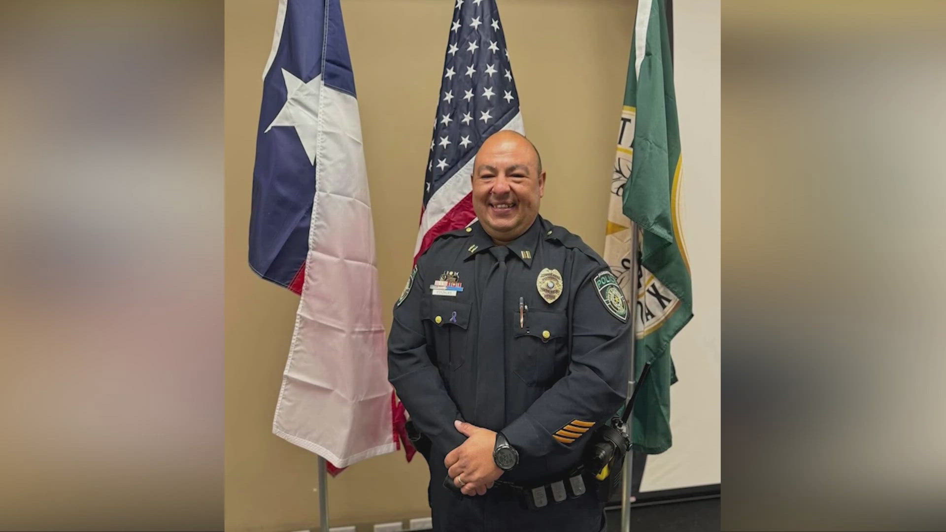 Pleasanton community mourns beloved police Capt. Smitty Gonzales