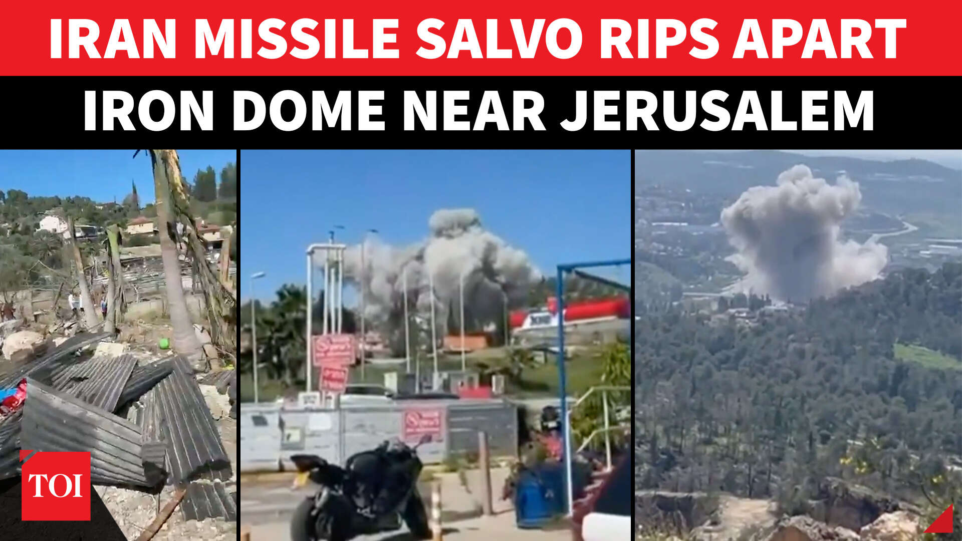 Iranian missile strikes Eshtaol near Jerusalem, causes structural ...