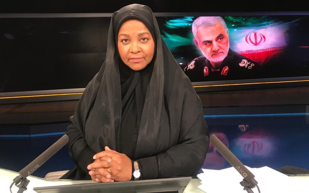 Marzieh Hashemi, a Press TV presenter, is accused of recruiting spies for Iran