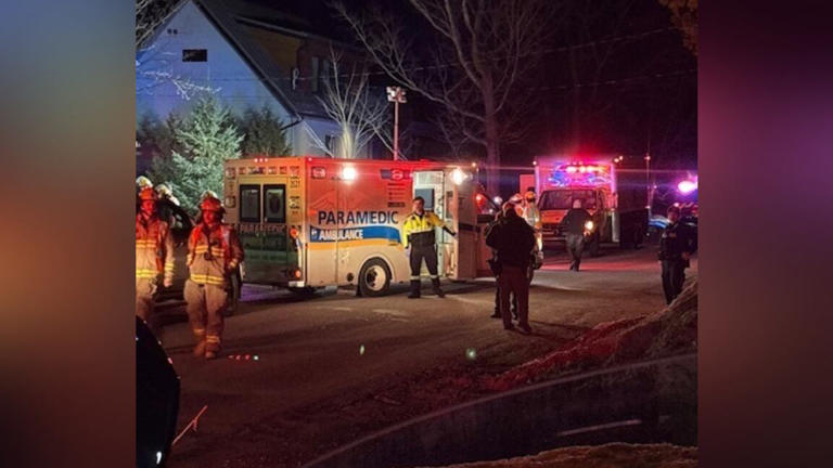 2 snowmobilers rescued after falling through ice in Georgian Bay: OPP