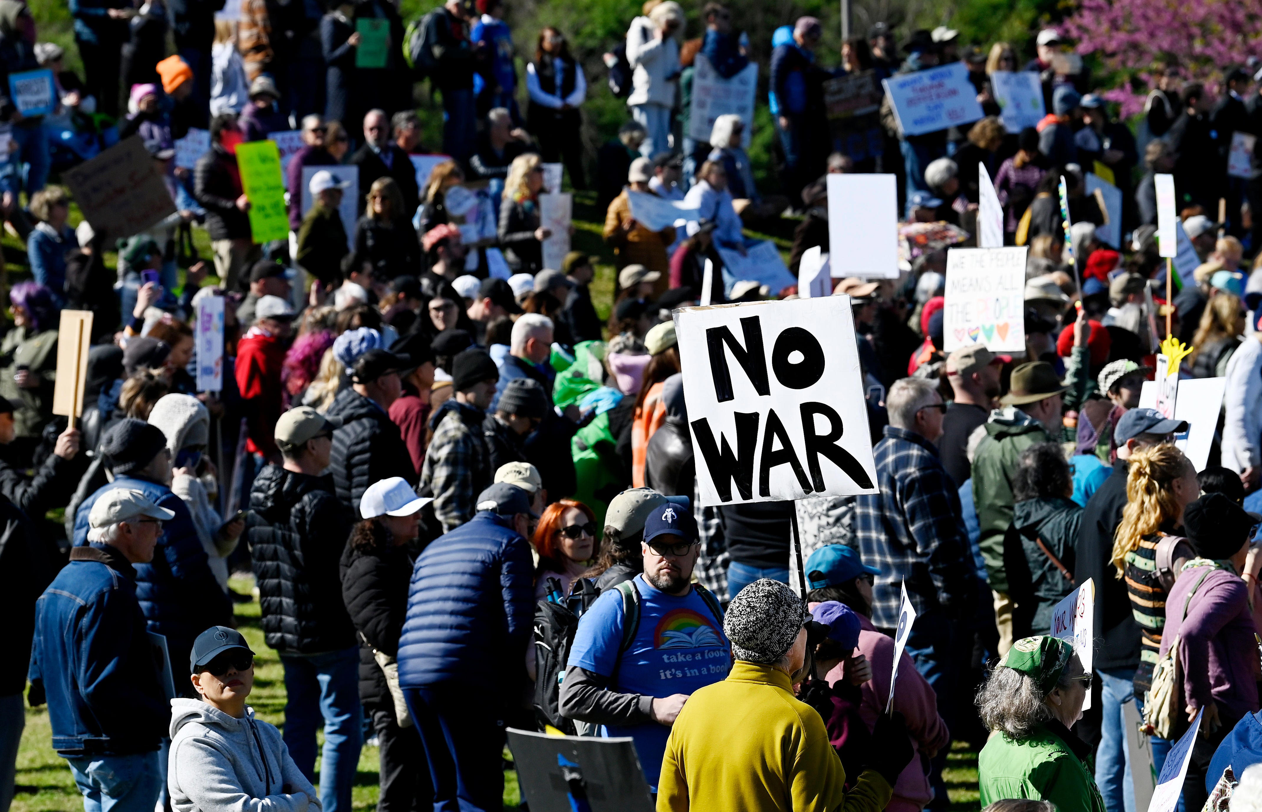 'No Kings' protest draws huge crowds in Nashville