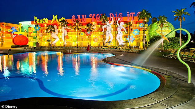 The hotel is inspired by 20th-century American pop culture, celebrating iconic items from the 1950s, 1960s, 1970s, 1980s and 1990s. There are oversized vintage toys throughout as well as vibrant colors and decor