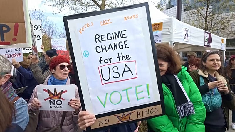 France hosts 'No Kings' march as anti-Trump protests spread