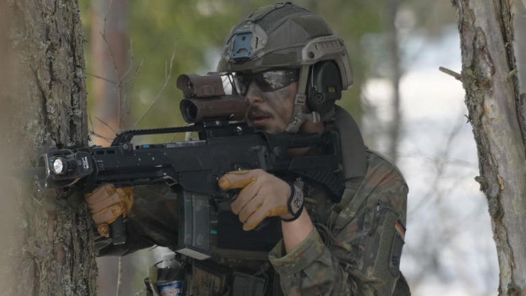Exercícios de treinamento vão preparar a Alemanha para um eventual ataque