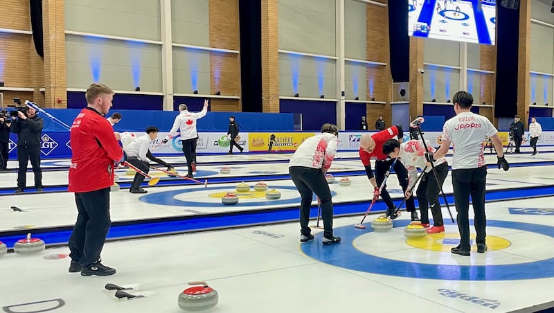 13 teams from around the world in Ogden for World Curling Championship