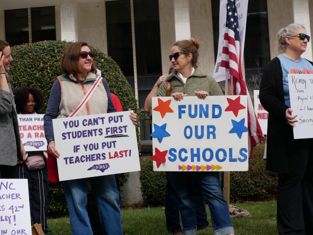 North Carolina gov. outlines education priorities to crowd of educators, policymakers