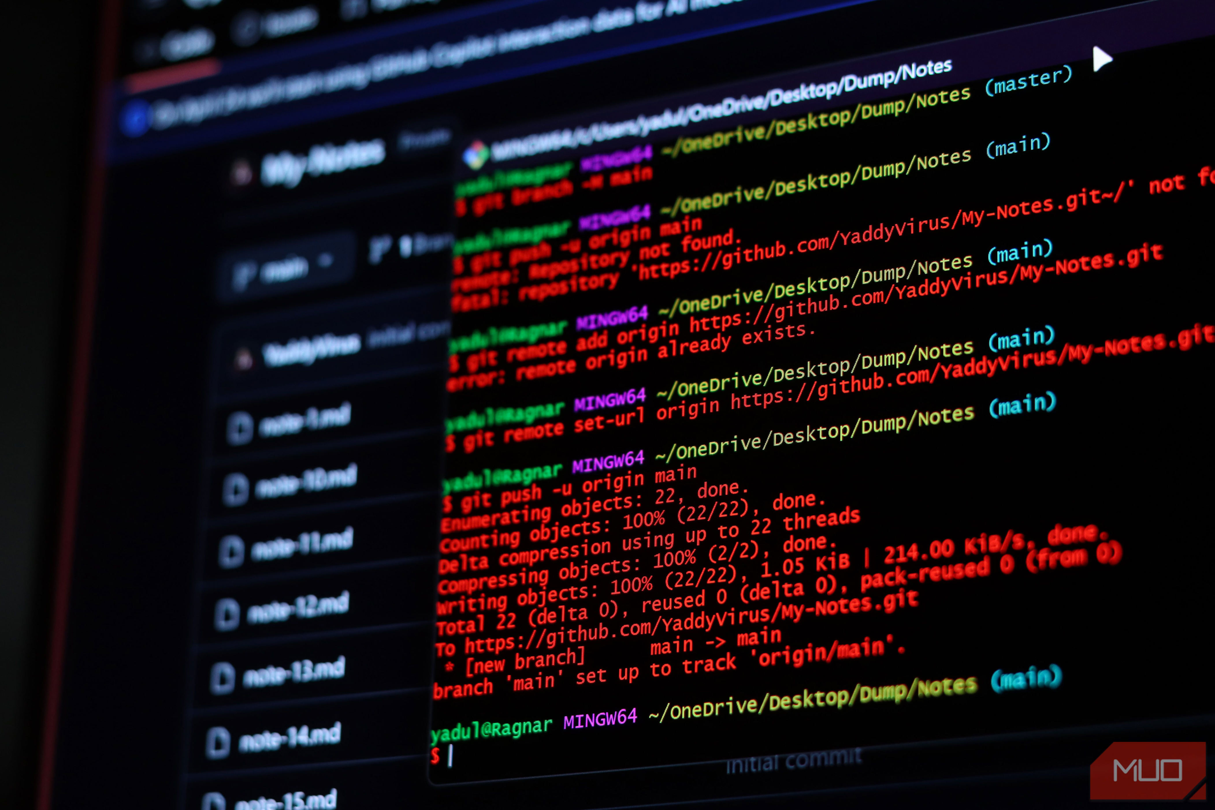 I ditched my note-taking app's cloud sync for Git and I'm never going back