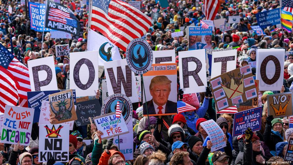 Comienzan las mayores protestas de 'No Kings' contra Trump