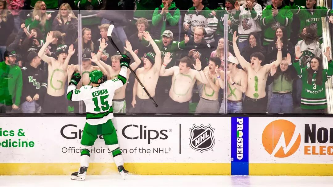 UND Hockey advances to Frozen Four for first time in 10 year