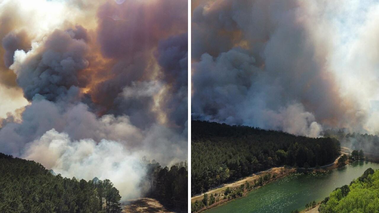 300-acre wildfire in Dillon County contained, no flare-ups overnight