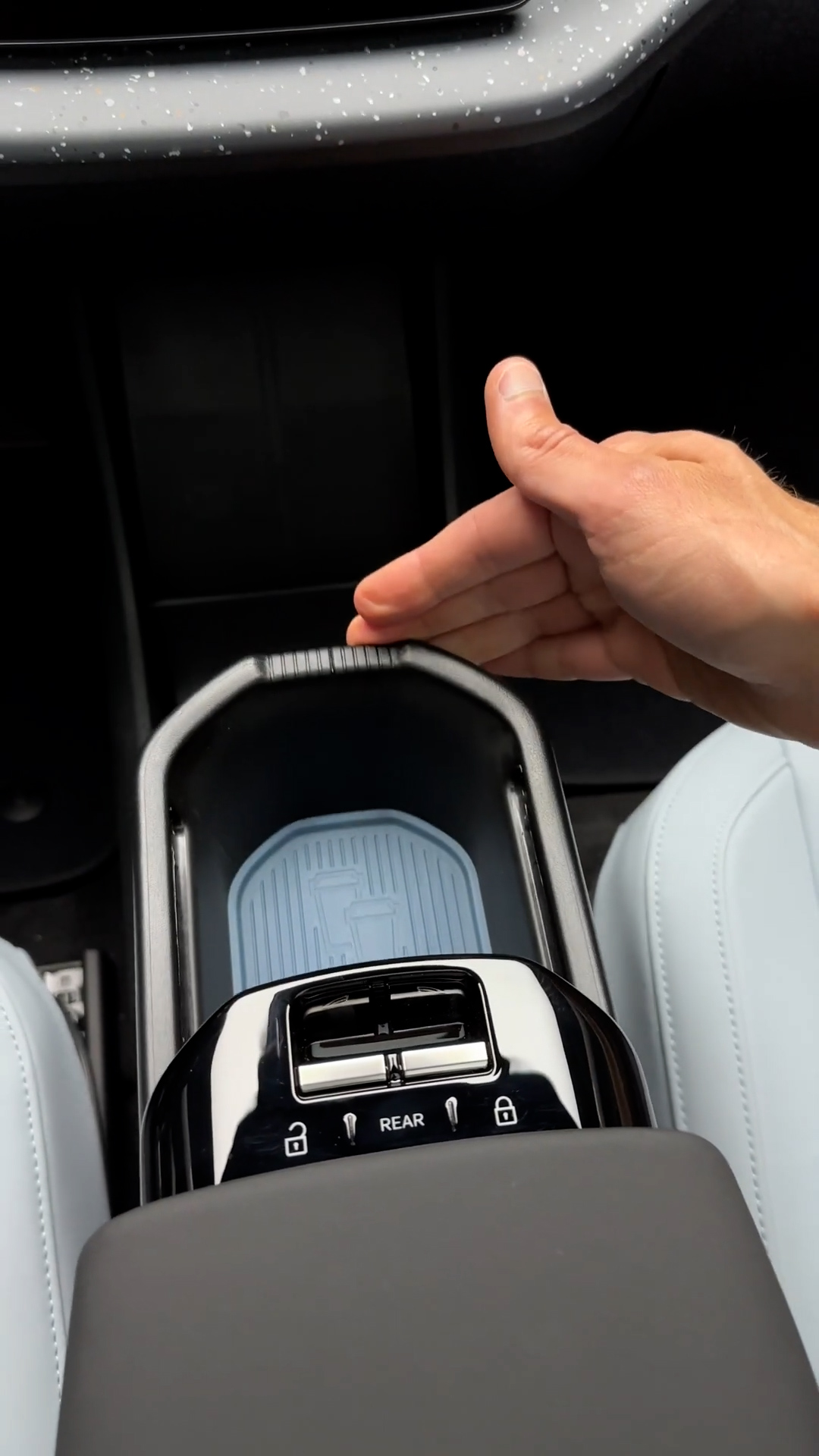 The Center Console Features of the Volvo EX30