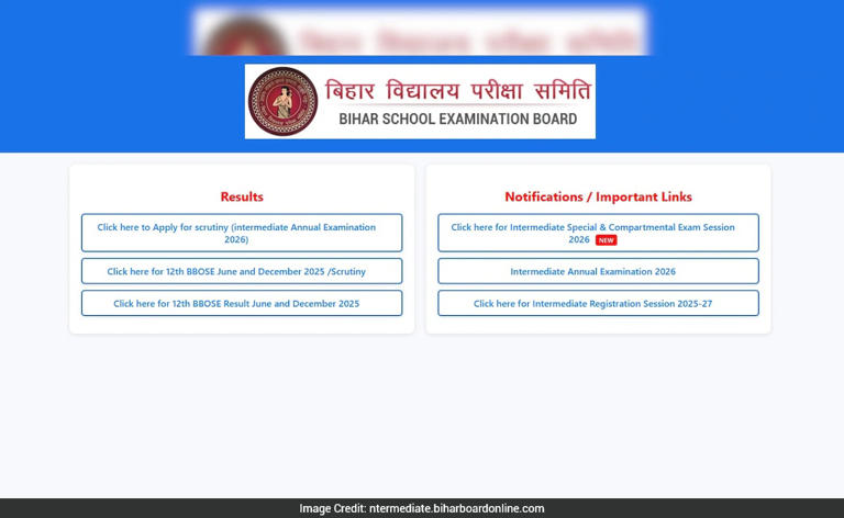 Bihar BSEB class 10 matric result 2026: Official websites, direct link ...