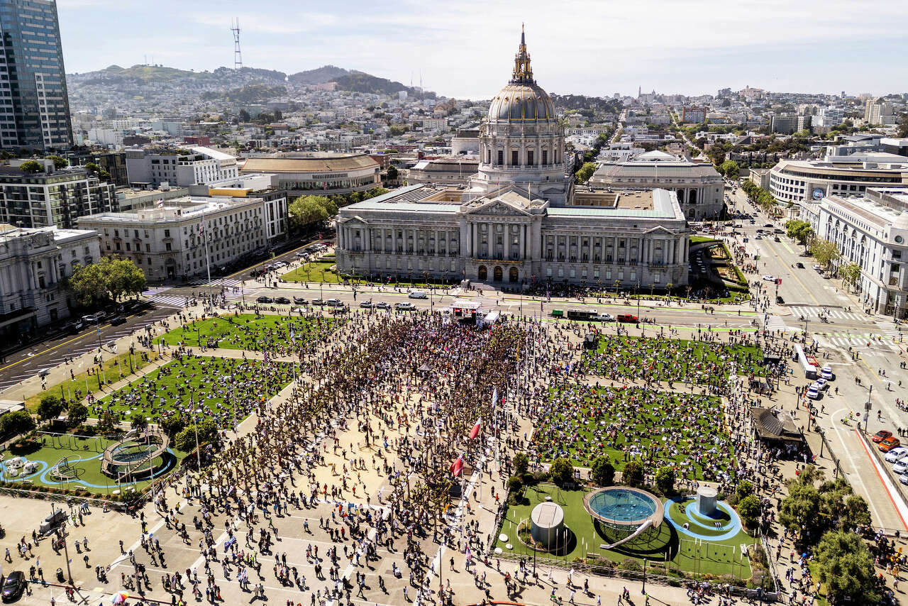 No Kings organizers tout record global turnout as Bay Area protests ...