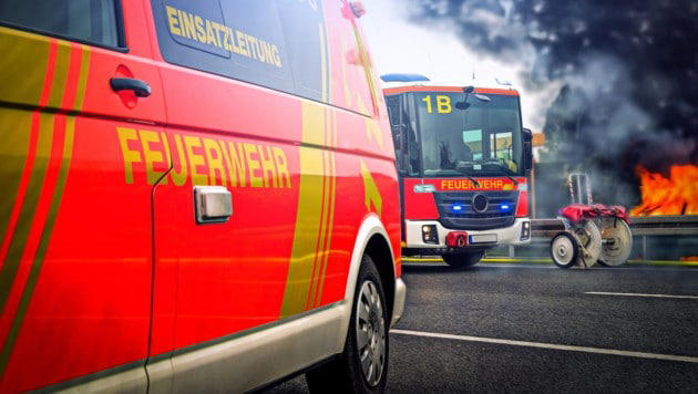 Die Ursache für das Feuer ist noch unklar (Symbolbild).