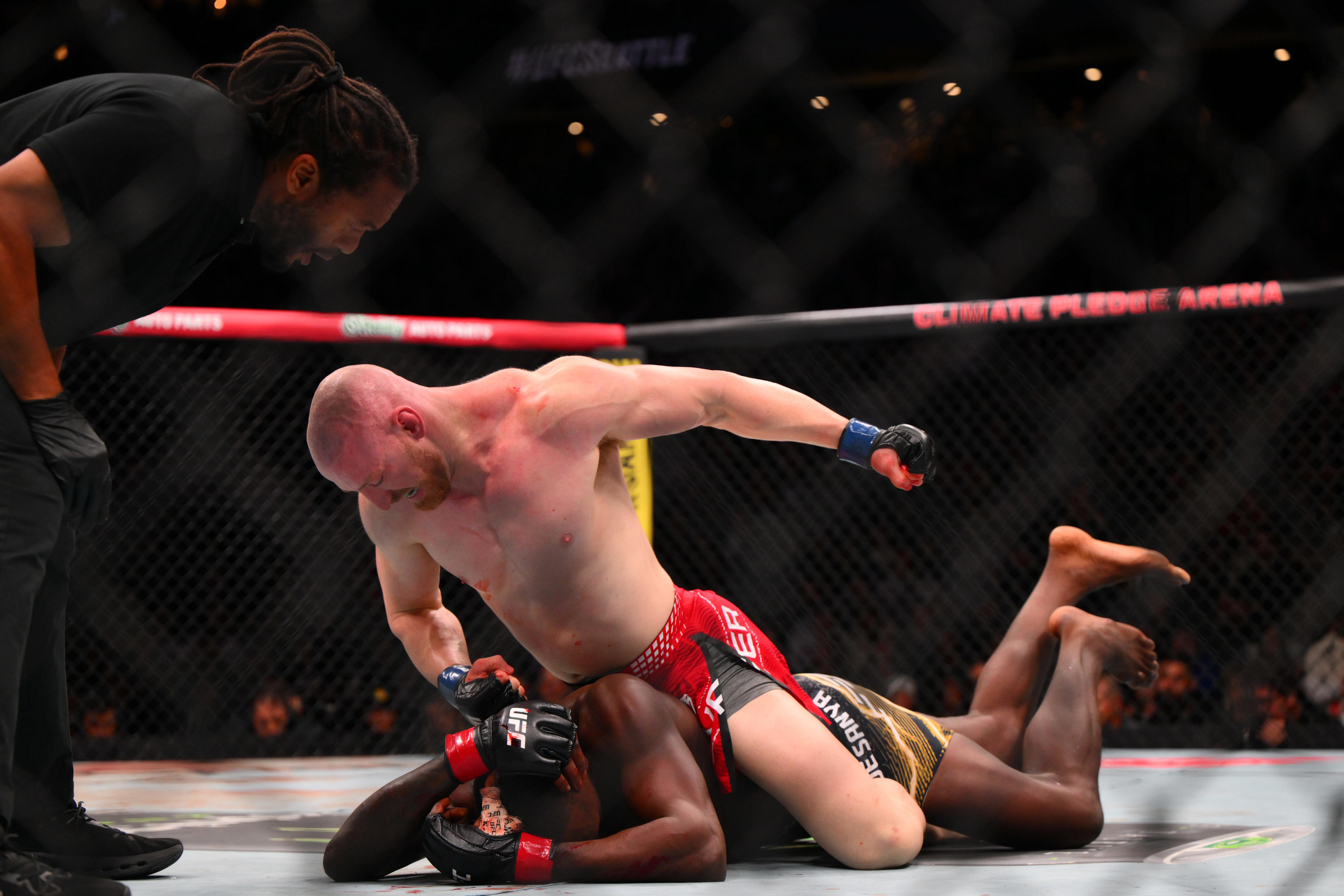 UFC Fight Night 271 results: Joe Pyfer TKOs Israel Adesanya