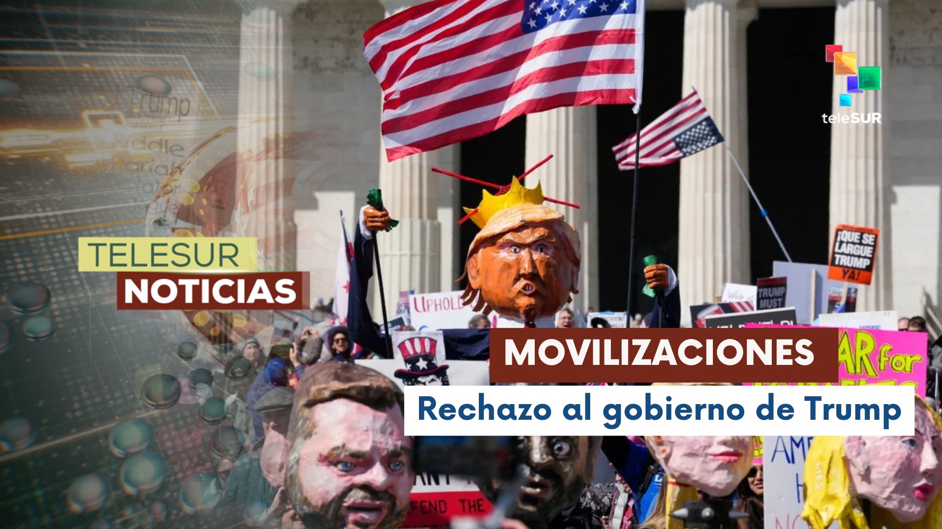 Ciudadanos toman las calles de EE.UU. para denunciar las políticas ...