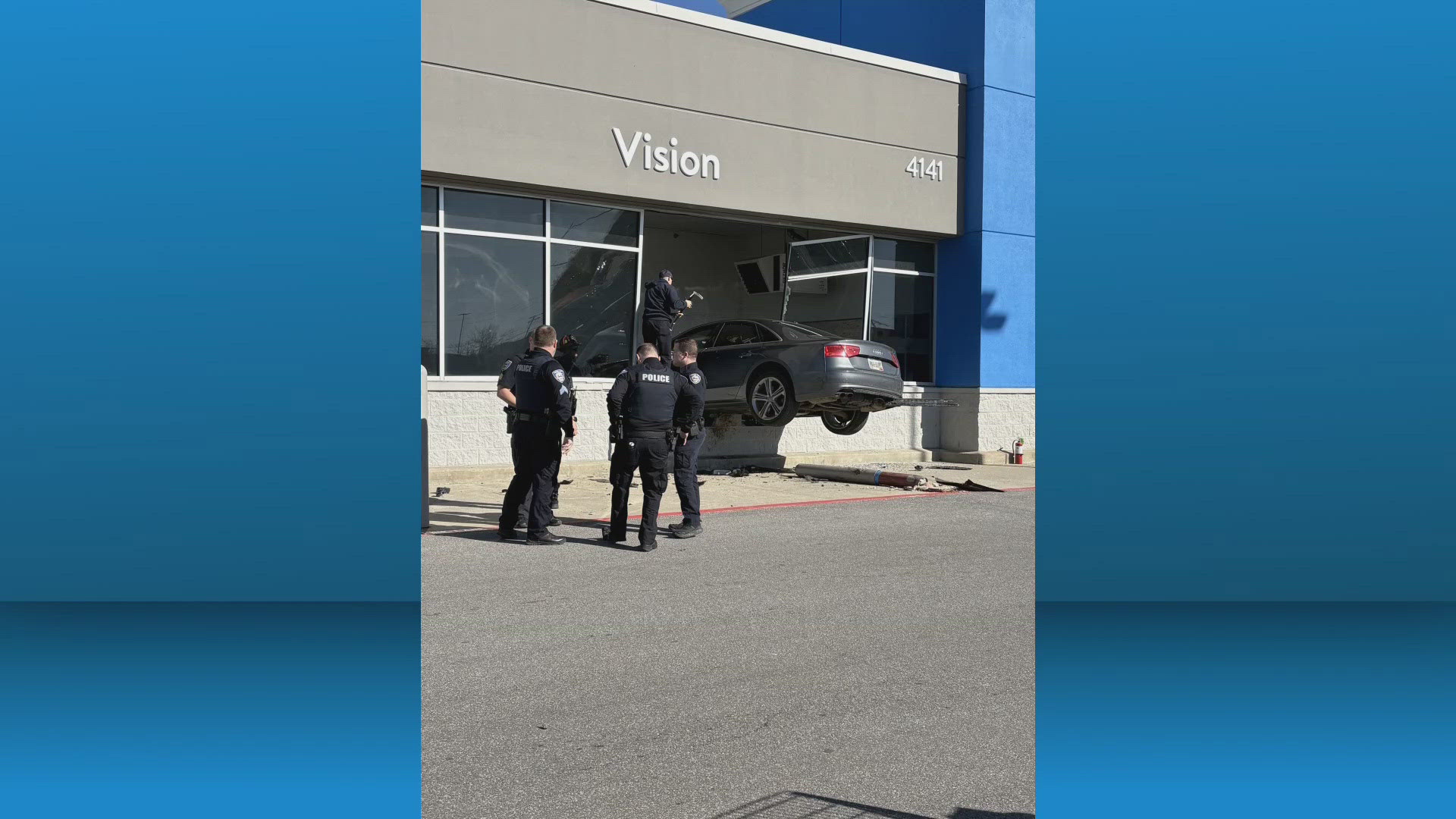 Car goes airborne, crashes into Walmart store in Medina Township: See ...