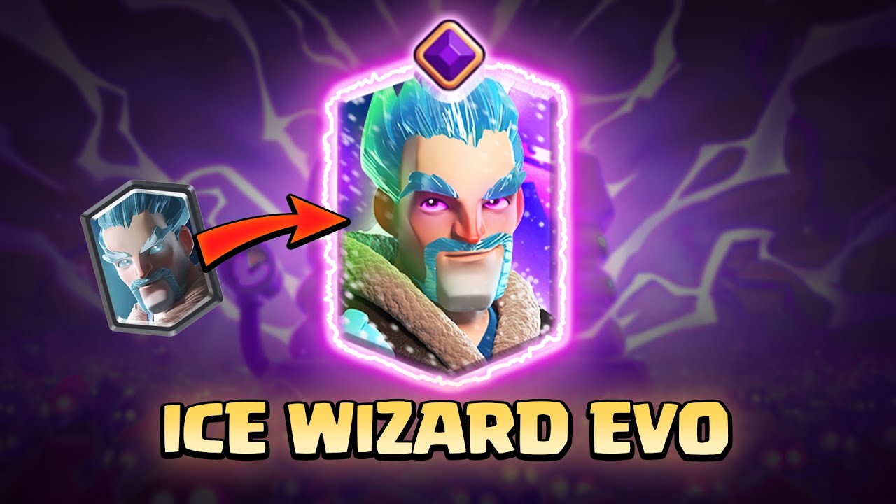 🥶 Ice wizard evolution concept | Clash Royale